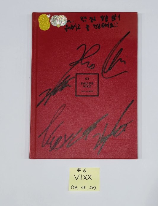 Vixx - Hand Autographed(Signed) Promo Album [24.8.20] - HALLYUSUPERSTORE