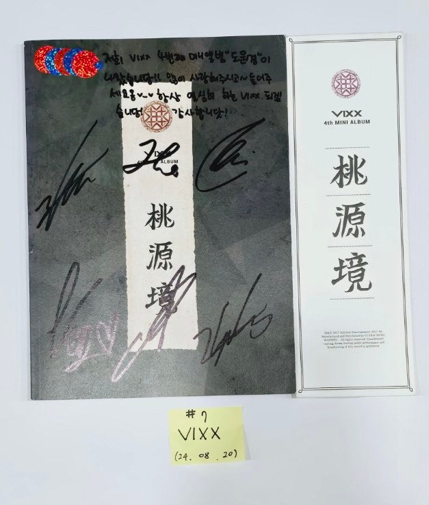 Vixx - Hand Autographed(Signed) Promo Album [24.8.20] - HALLYUSUPERSTORE