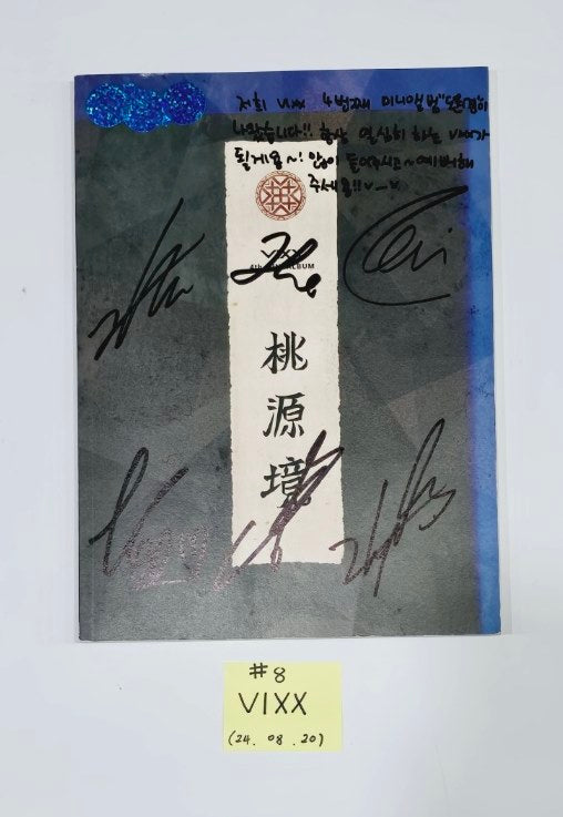 Vixx - Hand Autographed(Signed) Promo Album [24.8.20] - HALLYUSUPERSTORE