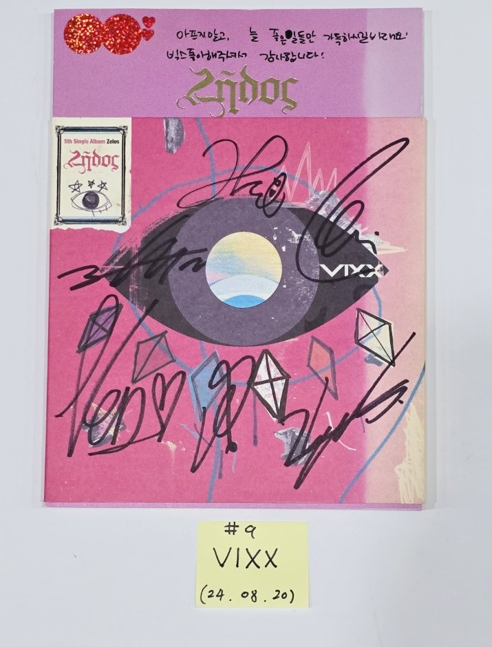 Vixx - Hand Autographed(Signed) Promo Album [24.8.20] - HALLYUSUPERSTORE
