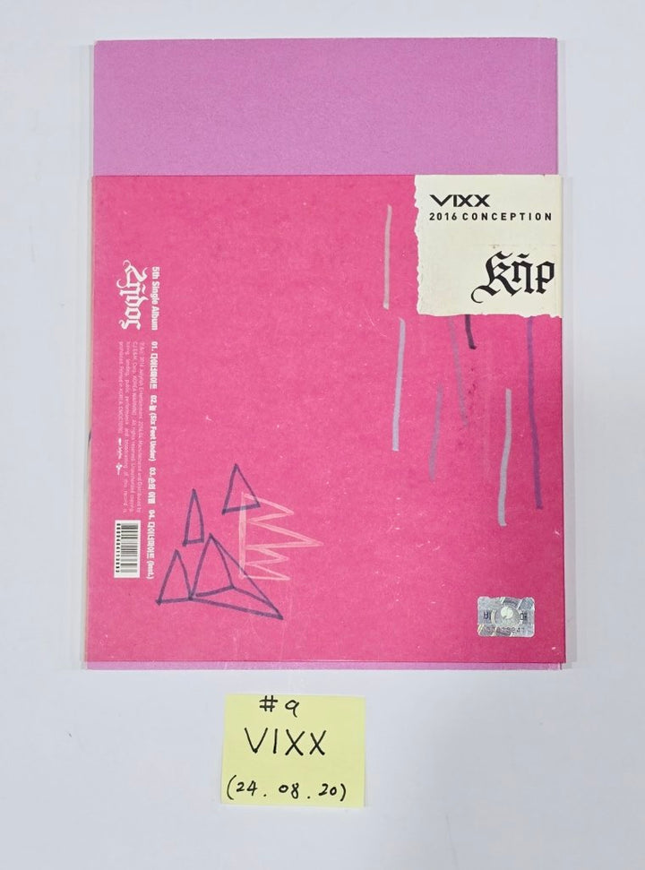 Vixx - Hand Autographed(Signed) Promo Album [24.8.20] - HALLYUSUPERSTORE