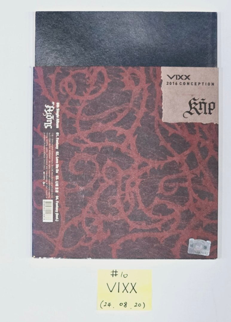 Vixx - Hand Autographed(Signed) Promo Album [24.8.20] - HALLYUSUPERSTORE