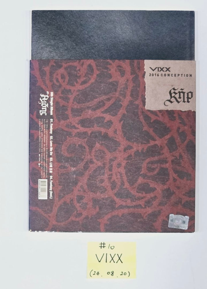 Vixx - Hand Autographed(Signed) Promo Album [24.8.20] - HALLYUSUPERSTORE
