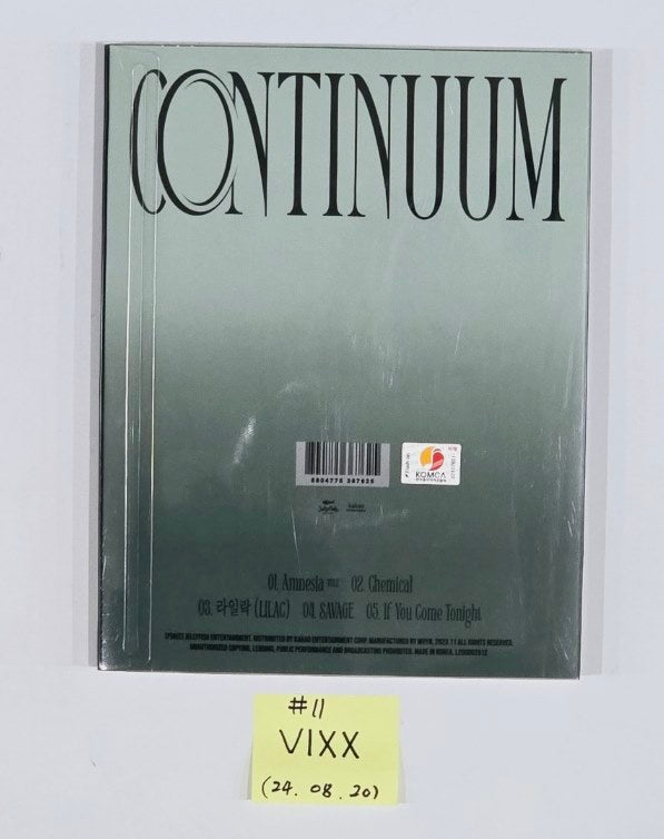 Vixx - Hand Autographed(Signed) Promo Album [24.8.20] - HALLYUSUPERSTORE