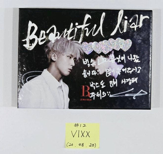Vixx - Hand Autographed(Signed) Promo Album [24.8.20] - HALLYUSUPERSTORE