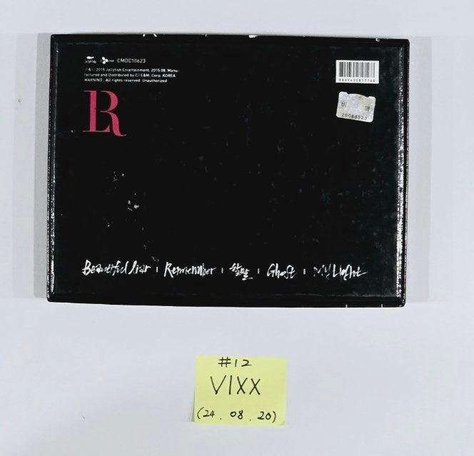 Vixx - Hand Autographed(Signed) Promo Album [24.8.20] - HALLYUSUPERSTORE