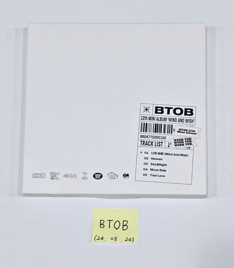 BTOB - Hand Autographed(Signed) Promo Album [24.8.14] - HALLYUSUPERSTORE