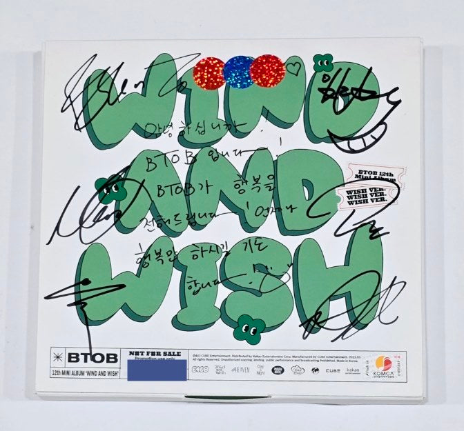 BTOB - Hand Autographed(Signed) Promo Album [24.8.14] - HALLYUSUPERSTORE