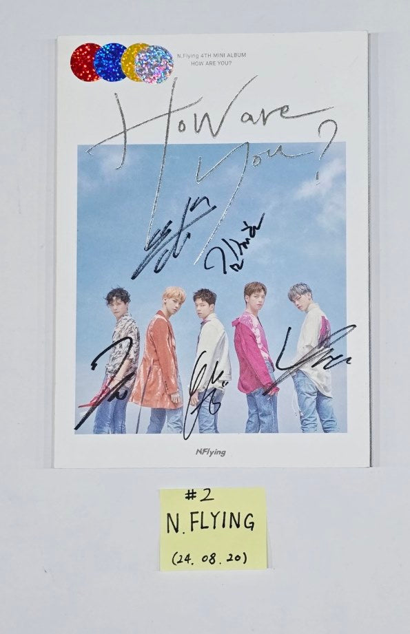 N.Flying - Hand Autographed(Signed) Promo Album [24.8.14] - HALLYUSUPERSTORE