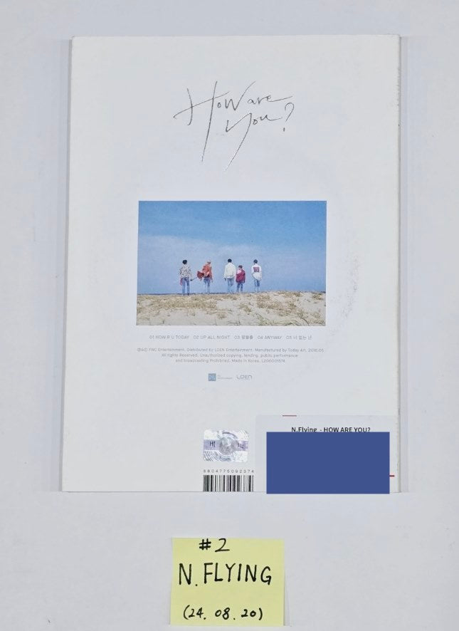 N.Flying - Hand Autographed(Signed) Promo Album [24.8.14] - HALLYUSUPERSTORE