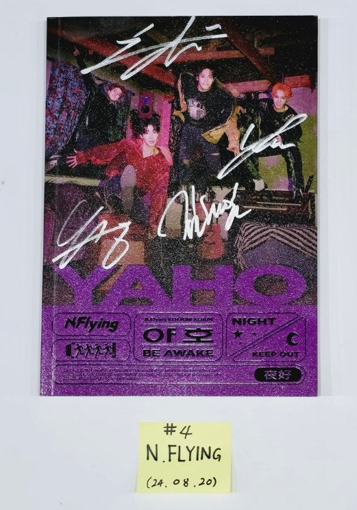 N.Flying - Hand Autographed(Signed) Promo Album [24.8.14] - HALLYUSUPERSTORE
