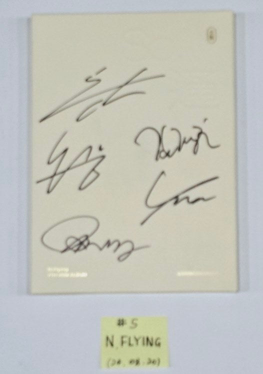 N.Flying - Hand Autographed(Signed) Promo Album [24.8.14] - HALLYUSUPERSTORE