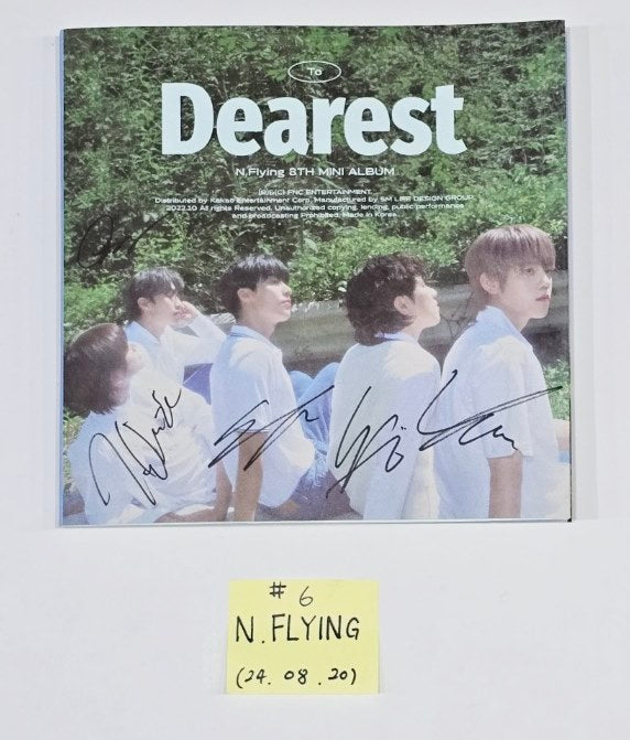 N.Flying - Hand Autographed(Signed) Promo Album [24.8.14] - HALLYUSUPERSTORE