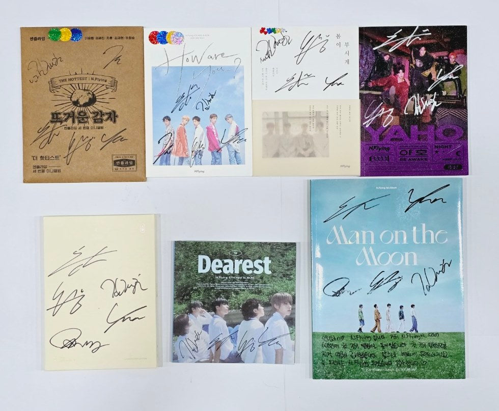 N.Flying - Hand Autographed(Signed) Promo Album [24.8.14] - HALLYUSUPERSTORE