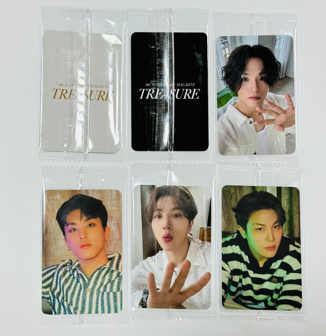 TREASURE 4th ANNIVERSARY MAGAZINE - Ktown4U Pre-Order Benefit Photocard [24.8.20] - HALLYUSUPERSTORE