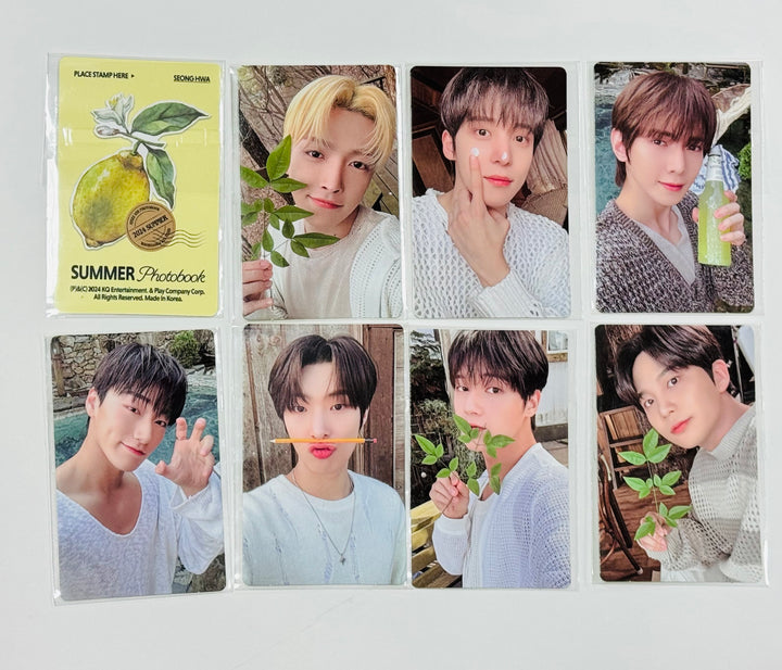 ATEEZ 2024 SUMMER PHOTOBOOK - KQ Shop Pre-Order Benefit Photocard [24.8.20] - HALLYUSUPERSTORE