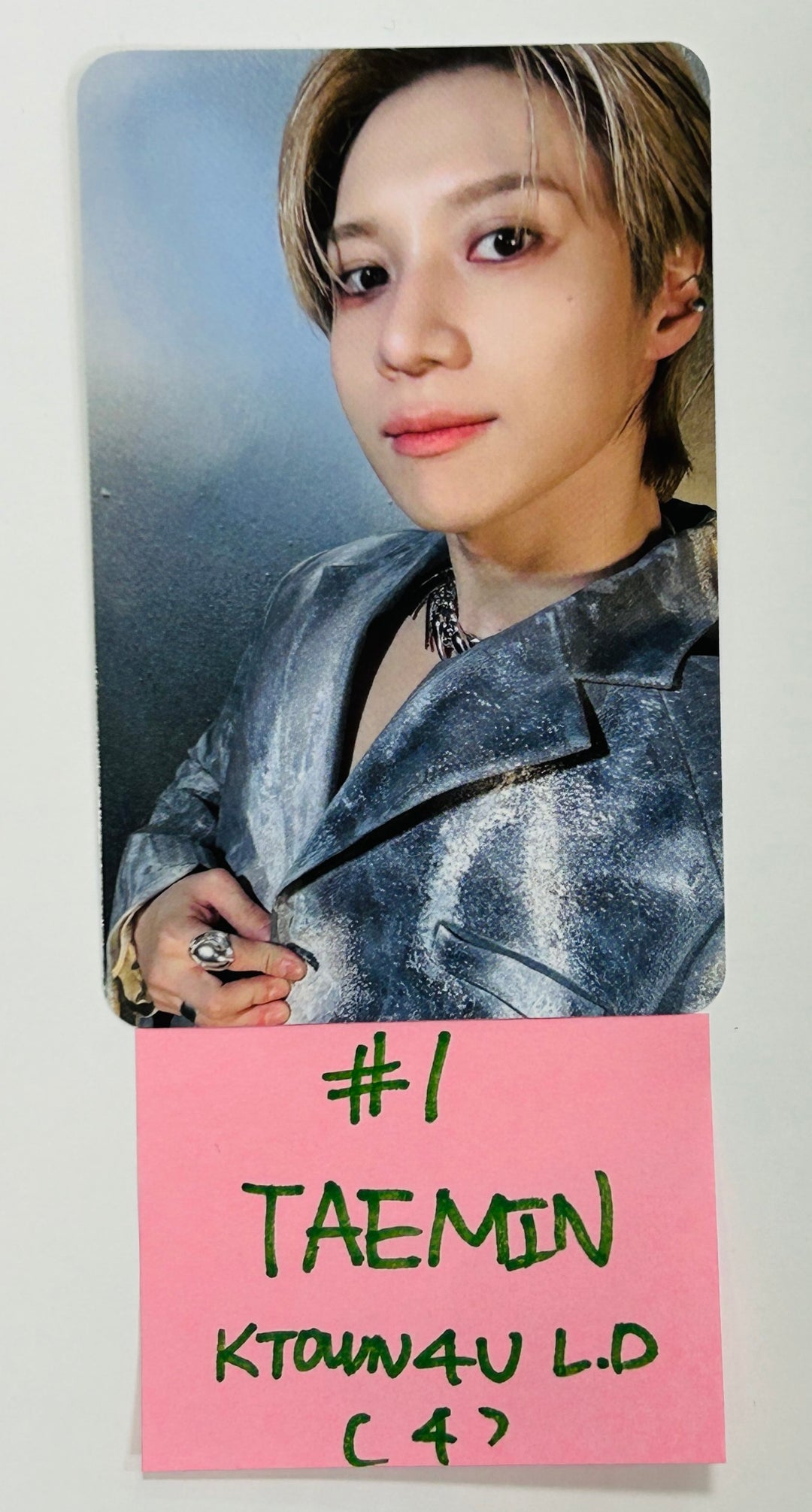 TAEMIN "ETERNAL" - Ktown4U Lucky Draw &amp; Drink Event Photocard, Postcard [24.8.21] - HALLYUSUPERSTORE