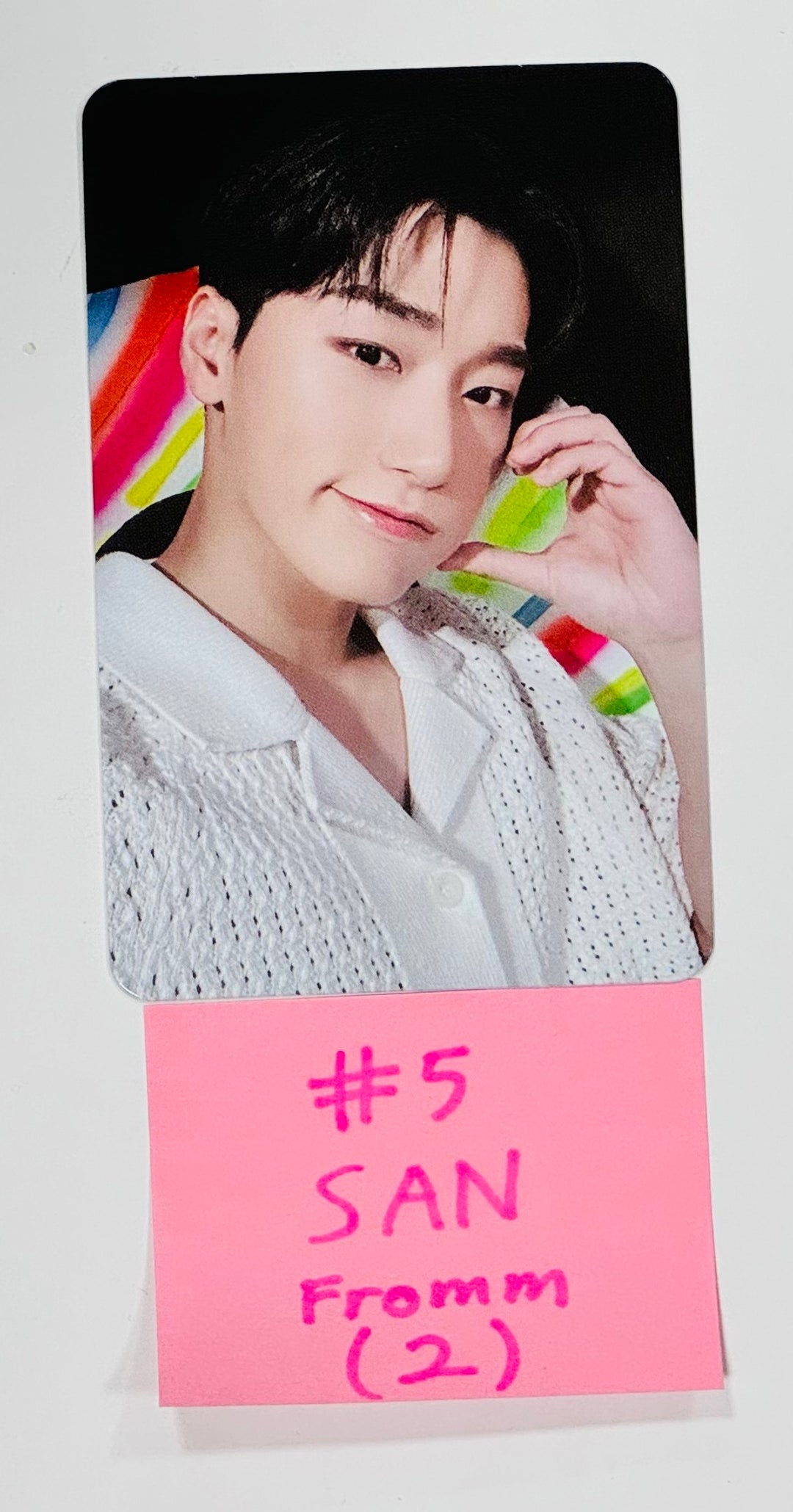 Ateez "GOLDEN HOUR : Part.1" - Fromm Event Photocard Round 4 [Digipack Ver.] [24.8.21] - HALLYUSUPERSTORE