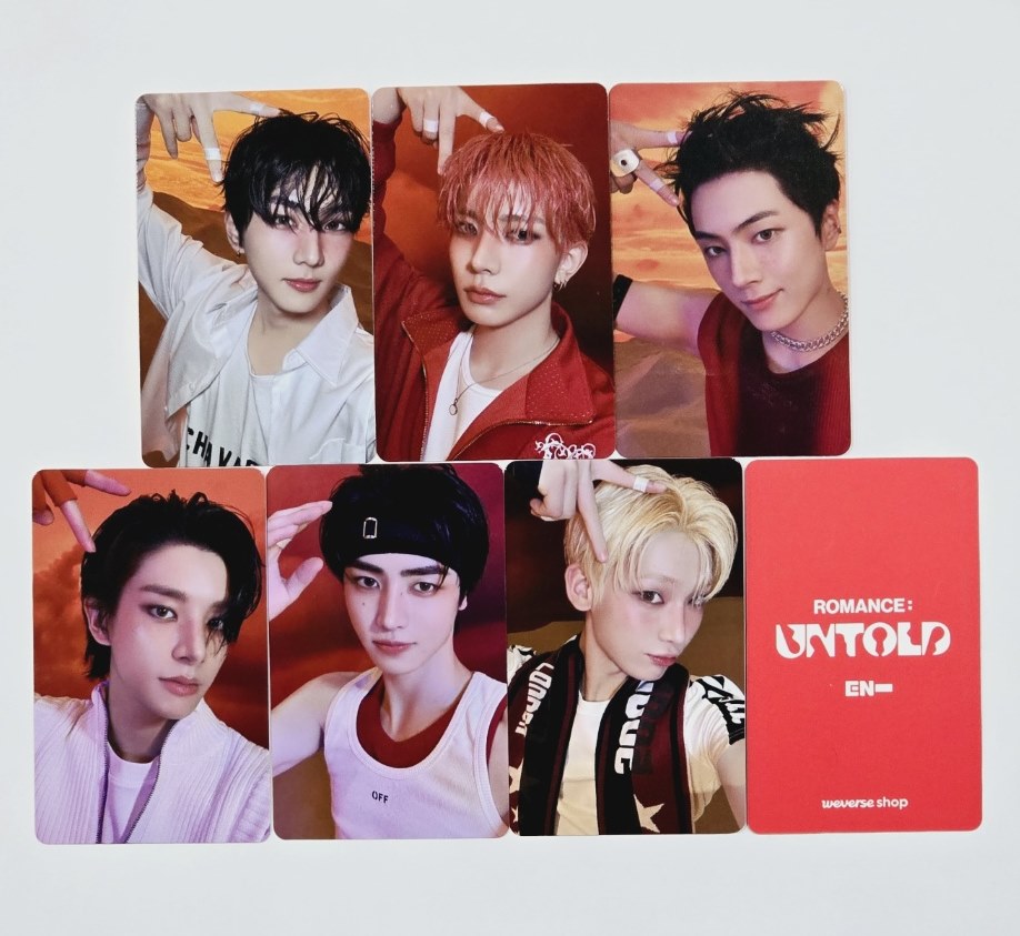 Enhypen "Romance : Untold" - Youtube Gift Event Photocard [24.8.21] - HALLYUSUPERSTORE