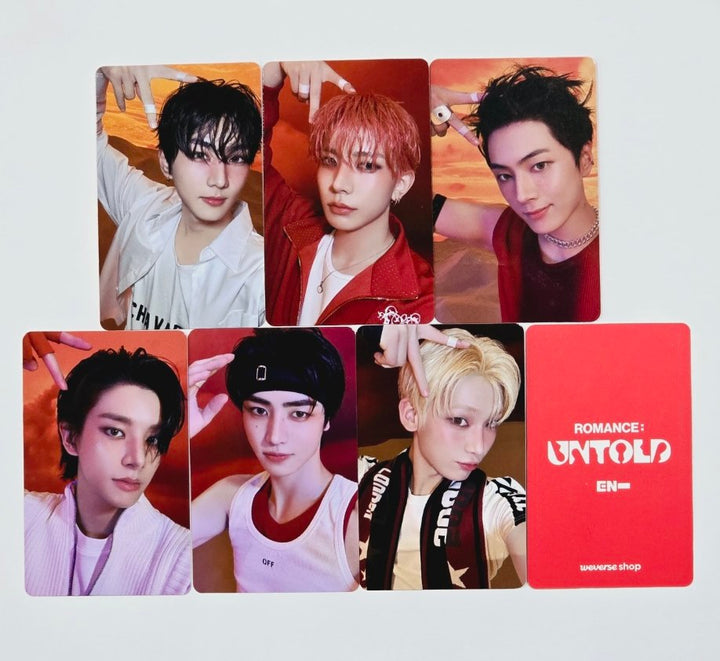 Enhypen "Romance : Untold" - Youtube Gift Event Photocard [24.8.21] - HALLYUSUPERSTORE