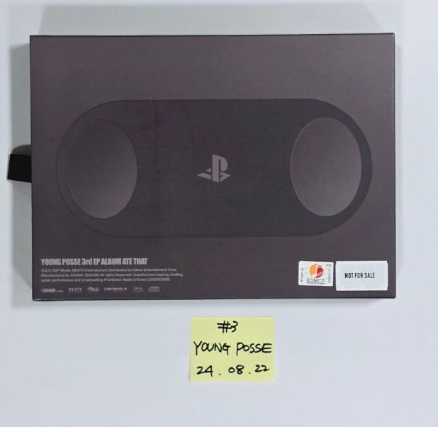 YOUNG POSSE "ATE THAT" - Hand Autographed(Signed) Promo Album [24.8.22] - HALLYUSUPERSTORE