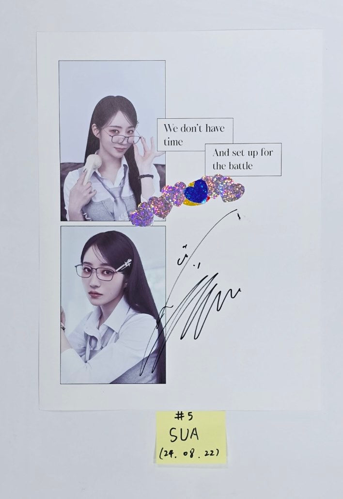 Dreamcatcher "VirtuouS" - A Cut Page From Fansign Event Album [24.8.22] - HALLYUSUPERSTORE