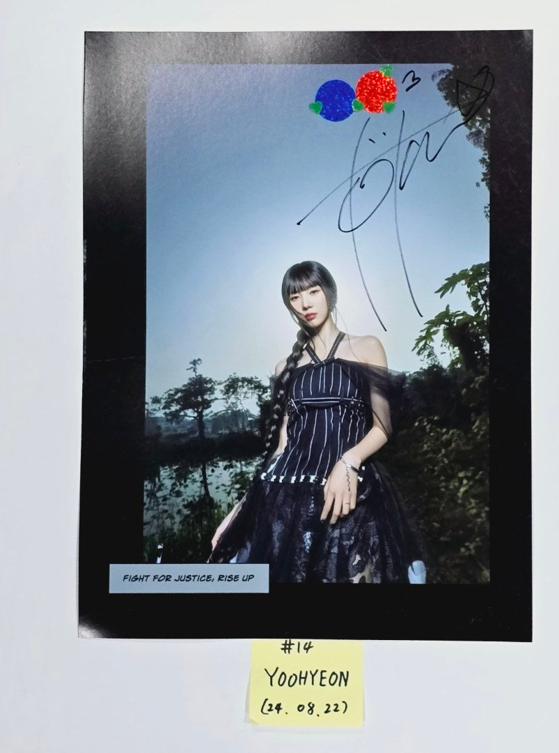 Dreamcatcher "VirtuouS" - A Cut Page From Fansign Event Album [24.8.22] - HALLYUSUPERSTORE