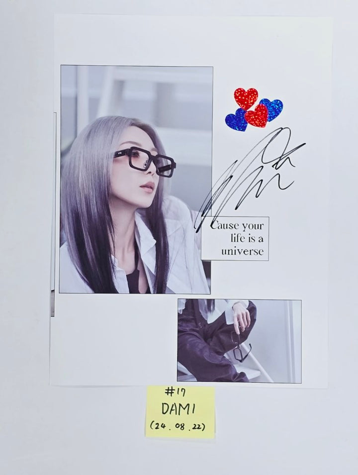 Dreamcatcher "VirtuouS" - A Cut Page From Fansign Event Album [24.8.22] - HALLYUSUPERSTORE