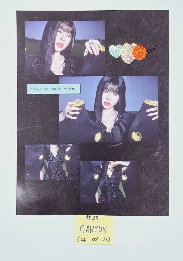 Dreamcatcher "VirtuouS" - A Cut Page From Fansign Event Album [24.8.22] - HALLYUSUPERSTORE