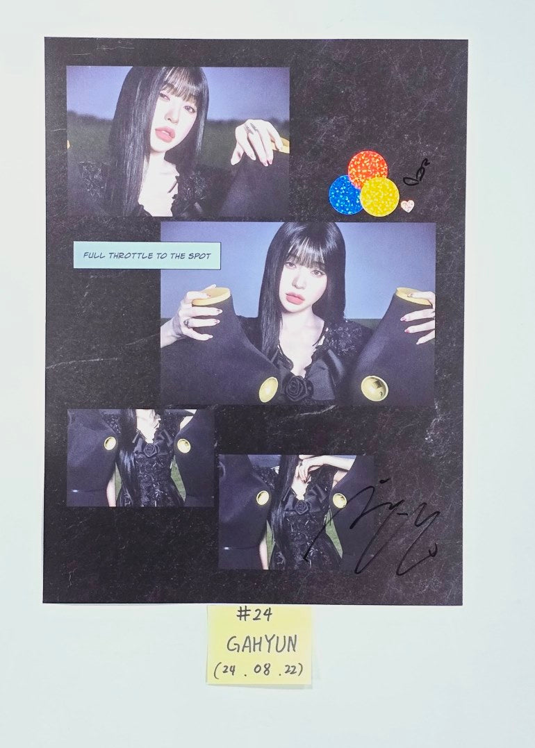 Dreamcatcher "VirtuouS" - A Cut Page From Fansign Event Album [24.8.22] - HALLYUSUPERSTORE