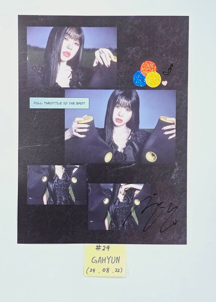 Dreamcatcher "VirtuouS" - A Cut Page From Fansign Event Album [24.8.22] - HALLYUSUPERSTORE