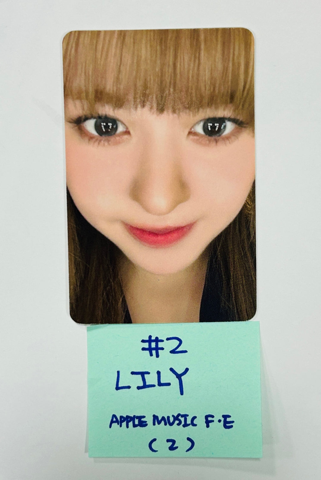 NMIXX "Fe3O4: STICK OUT" - Apple Music Fansign Event Photocard [24.8.23] - HALLYUSUPERSTORE