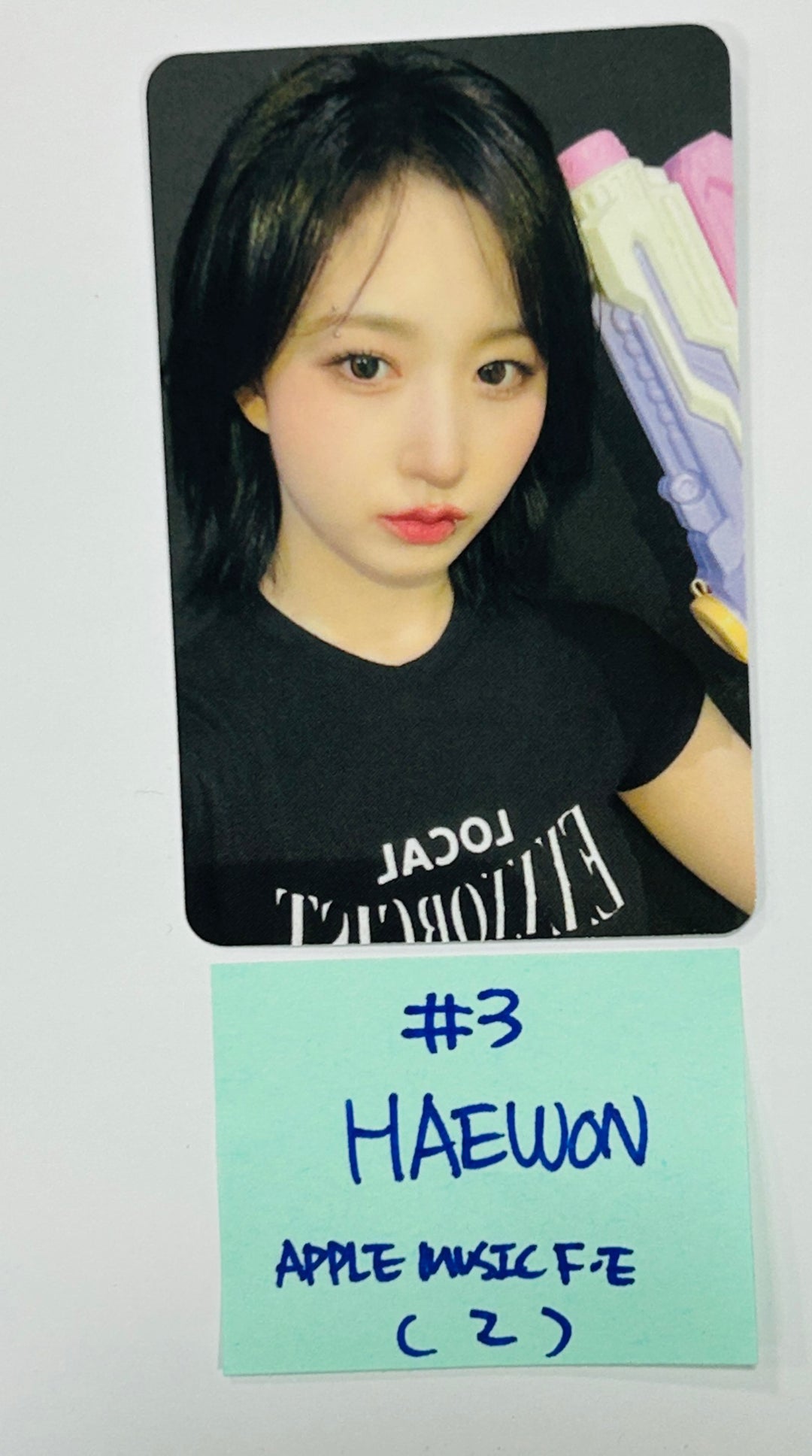 NMIXX "Fe3O4: STICK OUT" - Apple Music Fansign Event Photocard [24.8.23] - HALLYUSUPERSTORE