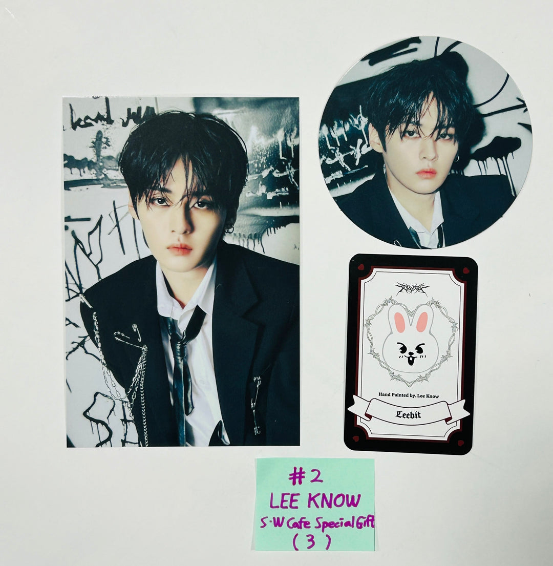 Stray Kids "DOMINATE SEOUL" World Tour - Soundwave Cafe Special Gift Event Postcard &amp; Character Photocard &amp; Coaster [Restocked 8/26] [24.8.22] - HALLYUSUPERSTORE