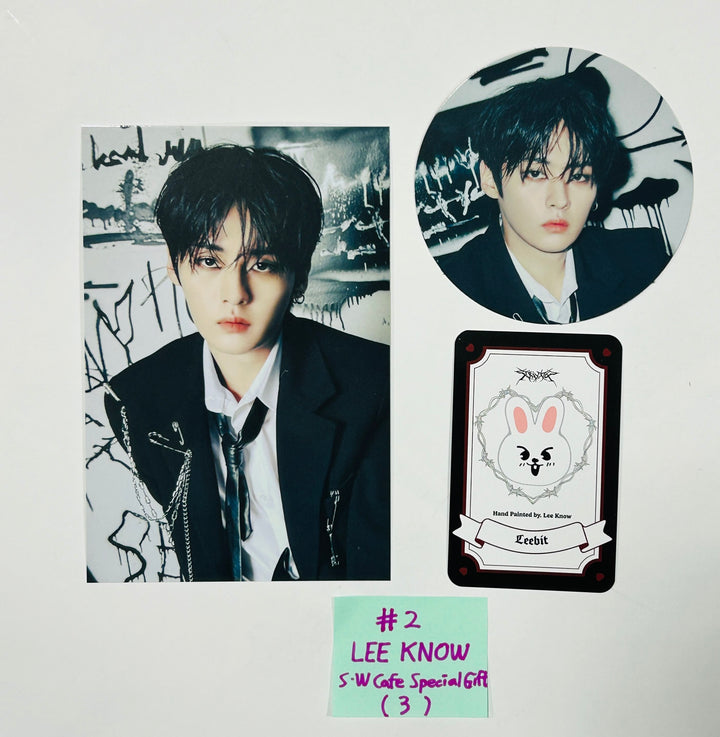 Stray Kids "DOMINATE SEOUL" World Tour - Soundwave Cafe Special Gift Event Postcard &amp; Character Photocard &amp; Coaster [Restocked 8/26] [24.8.22] - HALLYUSUPERSTORE