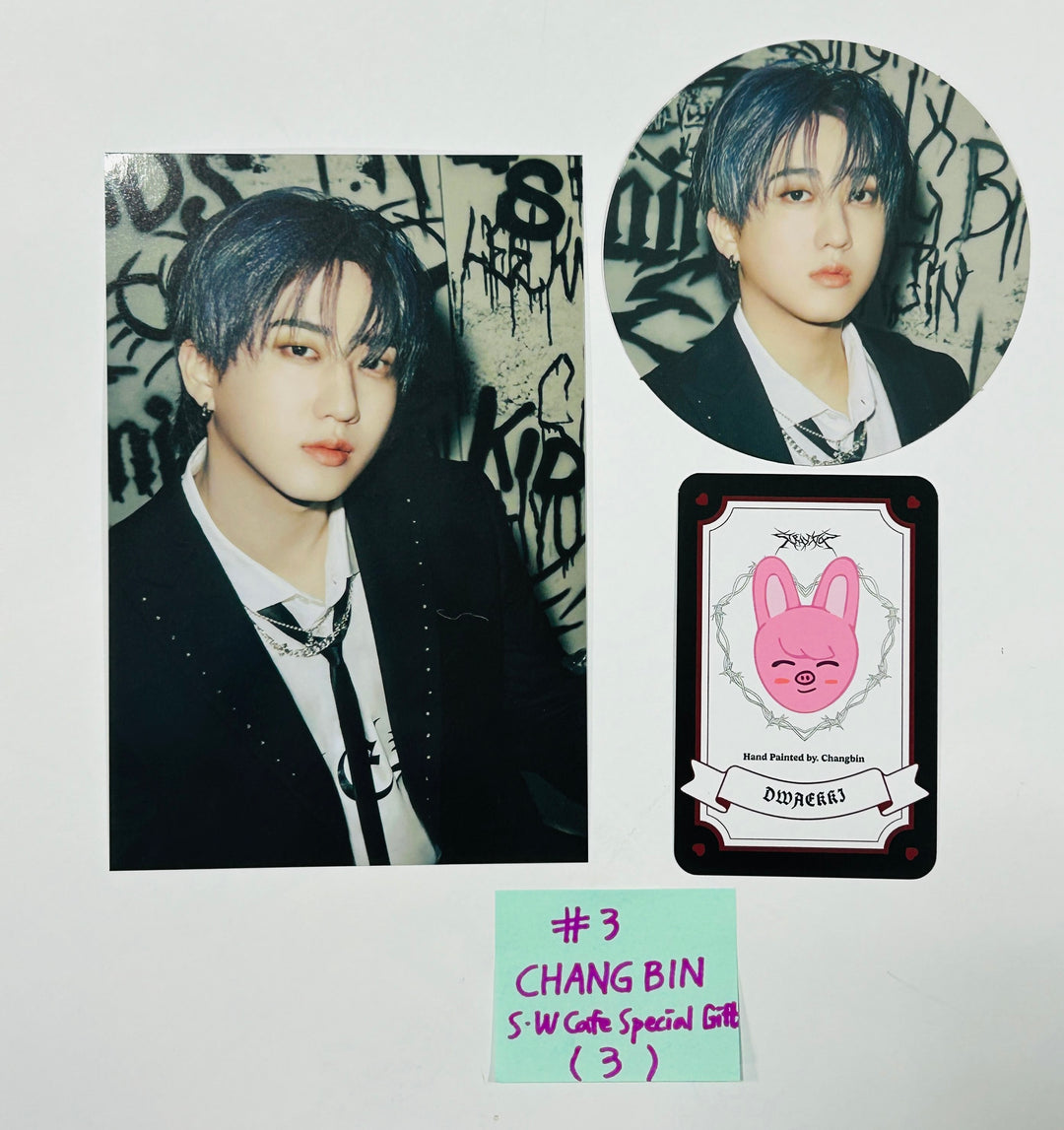 Stray Kids "DOMINATE SEOUL" World Tour - Soundwave Cafe Special Gift Event Postcard &amp; Character Photocard &amp; Coaster [Restocked 8/26] [24.8.22] - HALLYUSUPERSTORE