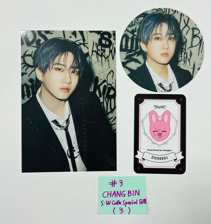 Stray Kids "DOMINATE SEOUL" World Tour - Soundwave Cafe Special Gift Event Postcard &amp; Character Photocard &amp; Coaster [Restocked 8/26] [24.8.22] - HALLYUSUPERSTORE