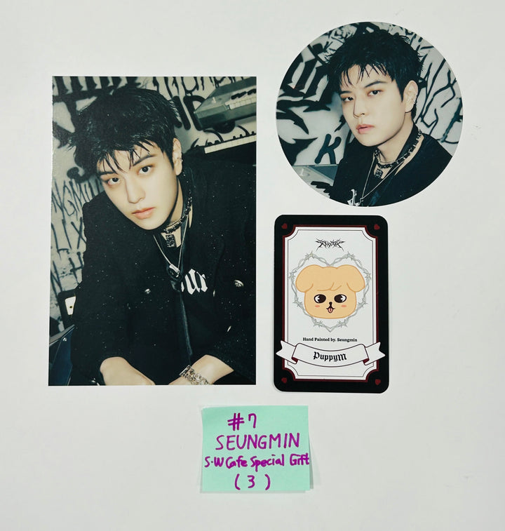 Stray Kids "DOMINATE SEOUL" World Tour - Soundwave Cafe Special Gift Event Postcard &amp; Character Photocard &amp; Coaster [Restocked 8/26] [24.8.22] - HALLYUSUPERSTORE