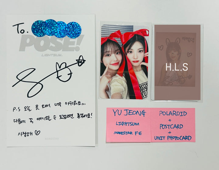 Yu Jeong (Of Lightsum) &