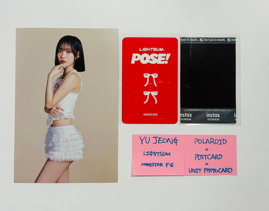 Yu Jeong (Of Lightsum) &