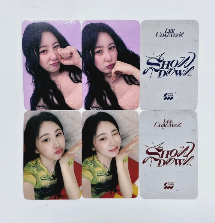 Lee Chae Yeon "SHOWDOWN" - Soundwave Fansign Event Photocard Round 2 [24.8.28] - HALLYUSUPERSTORE