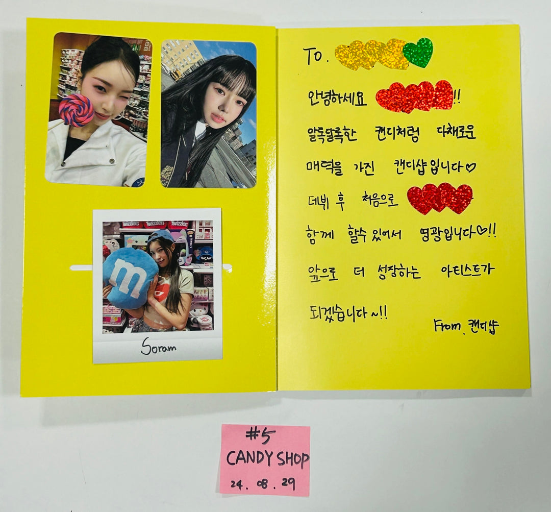 ARrC, Candy Shop, Eunbi, Yonite, Badvillain, Purple Kiss, Jueun, 8TURN, X:IN, DKB, MCND, EPEX - Hand Autographed(Signed) Promo Album [24.8.29] - HALLYUSUPERSTORE