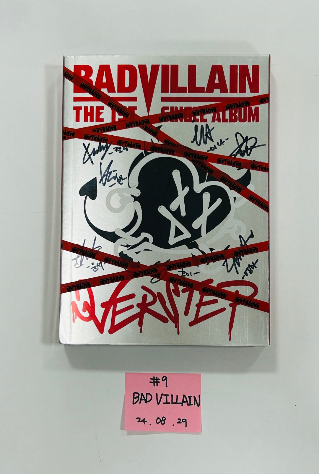 ARrC, Candy Shop, Eunbi, Yonite, Badvillain, Purple Kiss, Jueun, 8TURN, X:IN, DKB, MCND, EPEX - Hand Autographed(Signed) Promo Album [24.8.29] - HALLYUSUPERSTORE