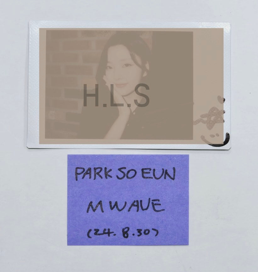Park So Eun (Of Weeekly) "Bliss " - Hand Autographed(Signed) Polaroid [24.8.30] - HALLYUSUPERSTORE