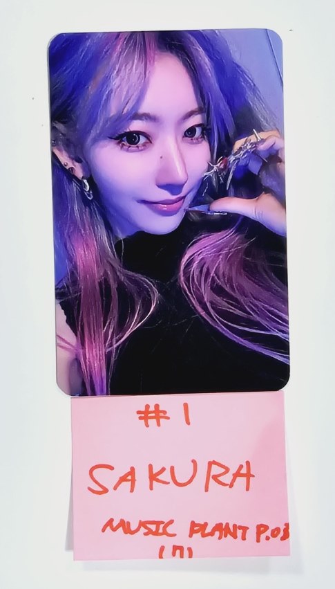 LE SSERAFIM "CRAZY" - Music Plant Pre-Order Benefit Photocard [24.9.3] - HALLYUSUPERSTORE