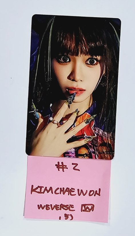 LE SSERAFIM "CRAZY" - Weverse Shop Pre-Order Benefit Photocard [Weverse Album Ver.] [24.9.3] - HALLYUSUPERSTORE