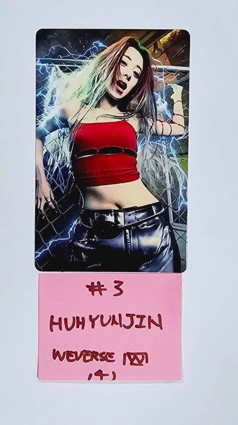 LE SSERAFIM "CRAZY" - Weverse Shop Pre-Order Benefit Photocard [Weverse Album Ver.] [24.9.3] - HALLYUSUPERSTORE