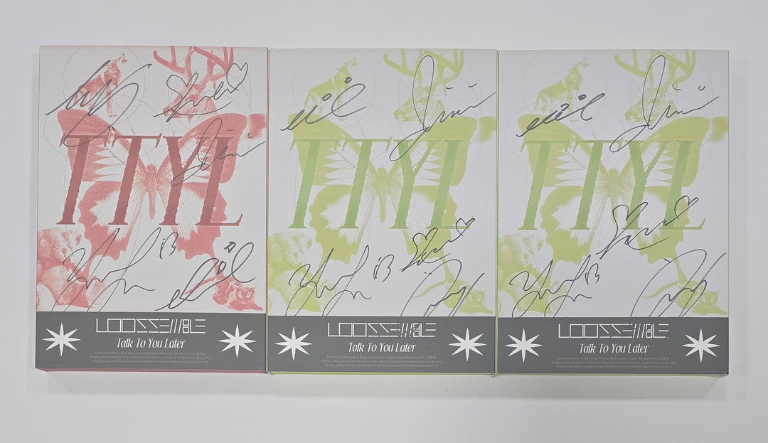 Loossemble "TTYL" - Hand Autographed(Signed) Promo Album [24.9.6] - HALLYUSUPERSTORE