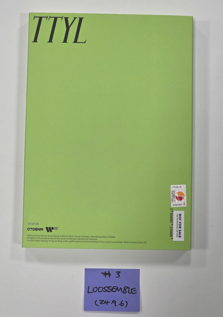 Loossemble "TTYL" - Hand Autographed(Signed) Promo Album [24.9.6] - HALLYUSUPERSTORE