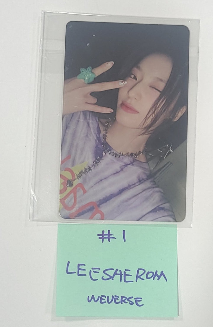 Fromis_9 "SuperSonic" - Weverse Shop Fansign Event Photocard [24.9.6] - HALLYUSUPERSTORE